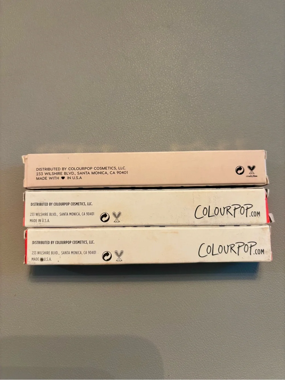 ColourPop Ultra Matte Lip Gloss Bundle Trio - rare colors vegan made in usa